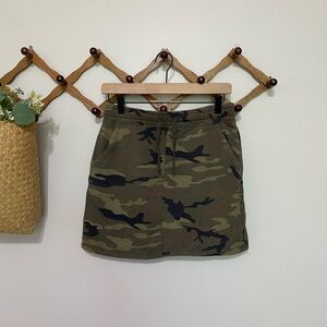 Thread & Supply Camouflage Skirt